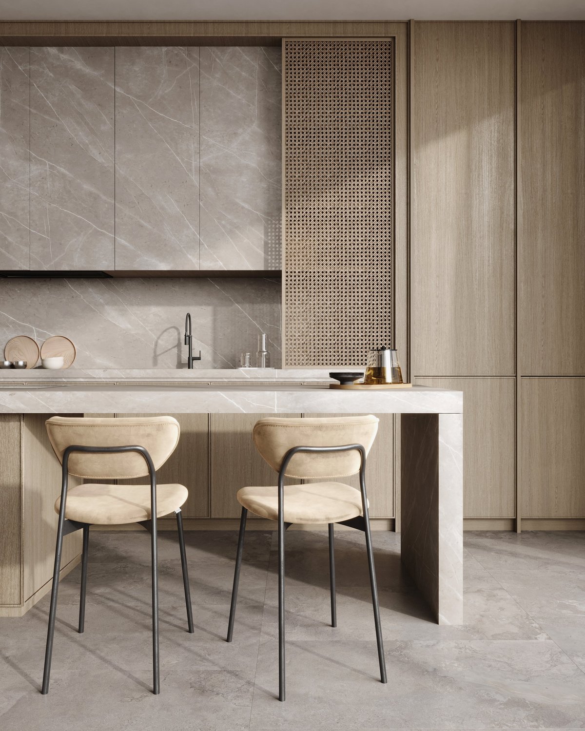 Contemporary kitchen design